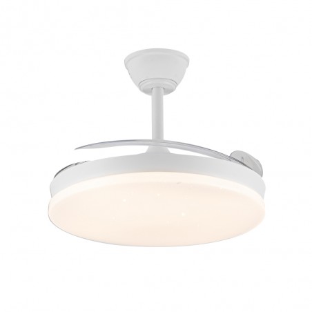 Ventilateur LED pales pliantes Stars Evo CCT Dim Smart (72W)