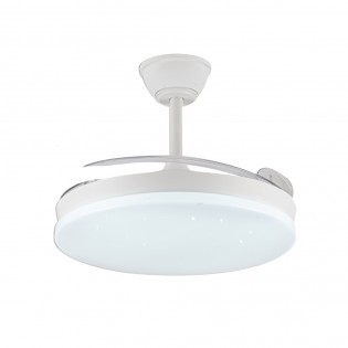 Ventilateur LED pales pliantes Stars Evo CCT Dim Smart (72W)