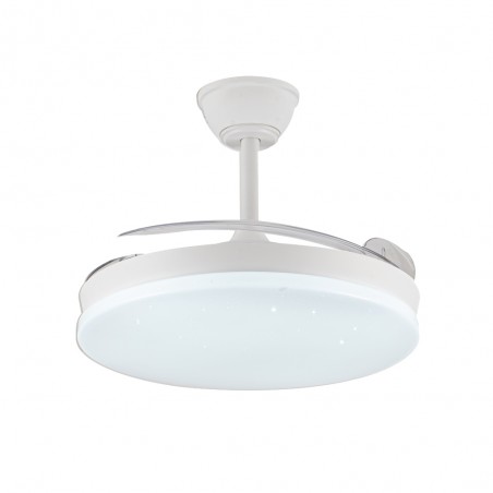 Ventilateur LED pales pliantes Stars Evo CCT Dim Smart (72W)