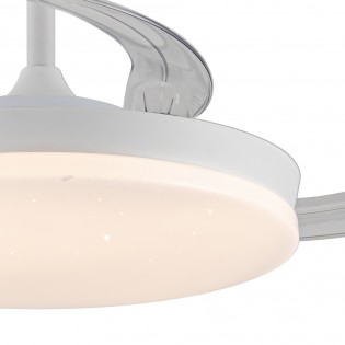 Ventilateur LED pales pliantes Stars Evo CCT Dim Smart (72W)