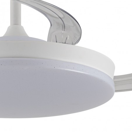 Ventilateur LED pales pliantes Stars Evo CCT Dim Smart (72W)