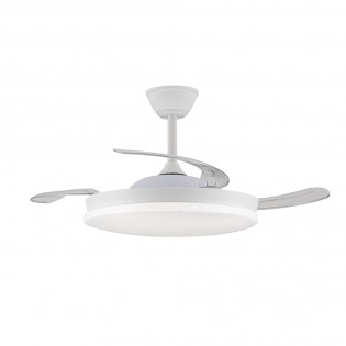 Ventilateur LED pales pliantes Stars Evo CCT Dim Smart (72W)