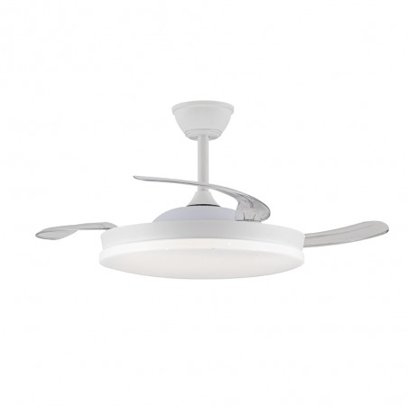 Ventilateur LED pales pliantes Stars Evo CCT Dim Smart (72W)