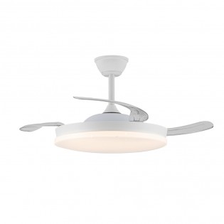 Ventilateur LED pales pliantes Stars Evo CCT Dim Smart (72W)
