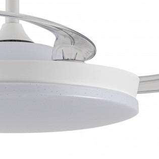 Ventilateur LED pales pliantes Stars Evo CCT Dim Smart (72W)