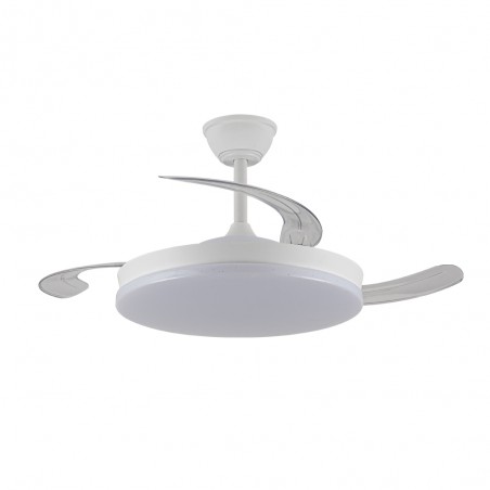 Ventilateur LED pales pliantes Stars Evo CCT Dim Smart (72W)