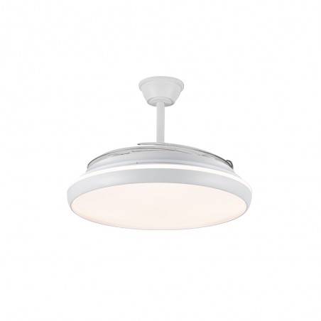 Ventilateur LED pales pliantes Charly L CCT Dim (80W)