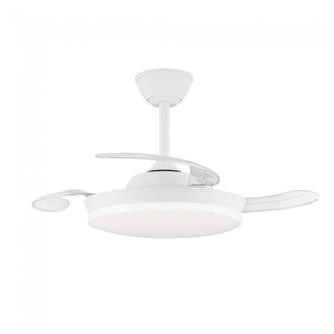 Ventilateur LED pales pliantes Milky S Eco CCT Dim (39W)