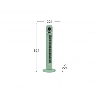 Ventilateur sur table tour Artico 3 vitesses (45W)