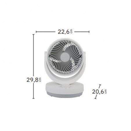 Ventilateur de table Lagos (35W)