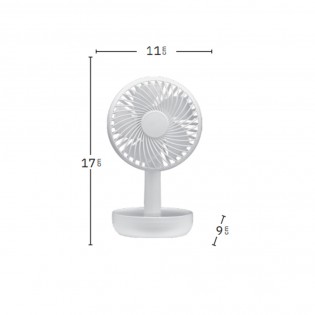 Mini ventilateur rechargeable USB Lemosin (5W)