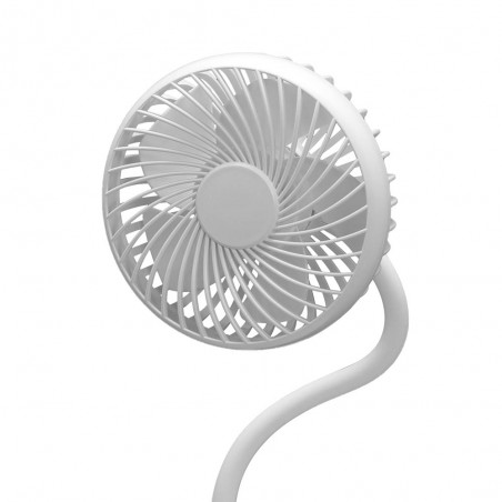 Ventilateur avec pince et batterie rechargeable Sines (5W)