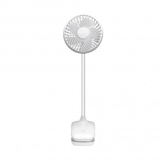 Ventilateur avec pince et batterie rechargeable Sines (5W)