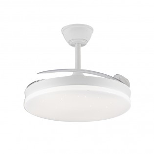 Ventilateur LED avec pales rétractables Covery Evo CCT Dim Smart (72W)