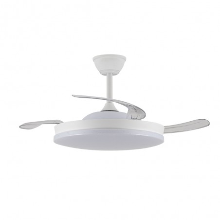 Ventilateur LED avec pales rétractables Covery Evo CCT Dim Smart (72W)