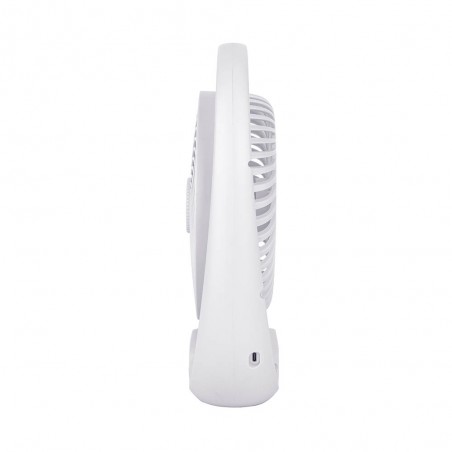 Ventilateur rechargeable avec lumière LED et USB Aguila (5W)