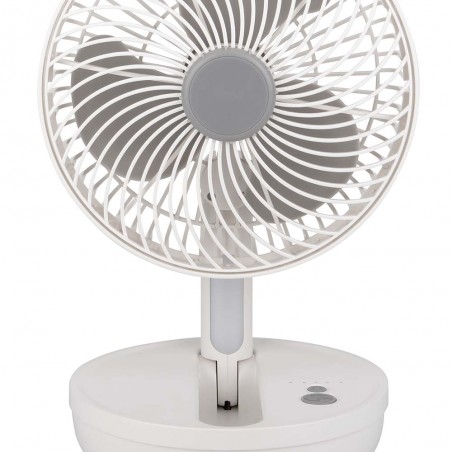 Ventilateur à batterie rechargeable et USB Pacheco (5W)