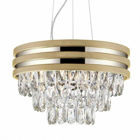 Lámpe a suspension Naica (4 lumieres)