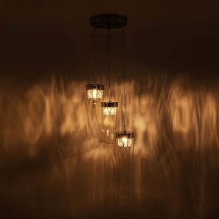 Lámpe a suspension Gem (3 lumieres)