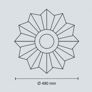 Plafonnier LED Sun CCT Dim Smart (60W)