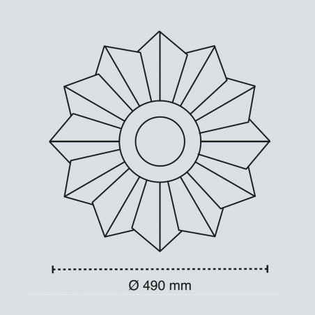 Plafonnier LED Sun CCT Dim Smart (60W)