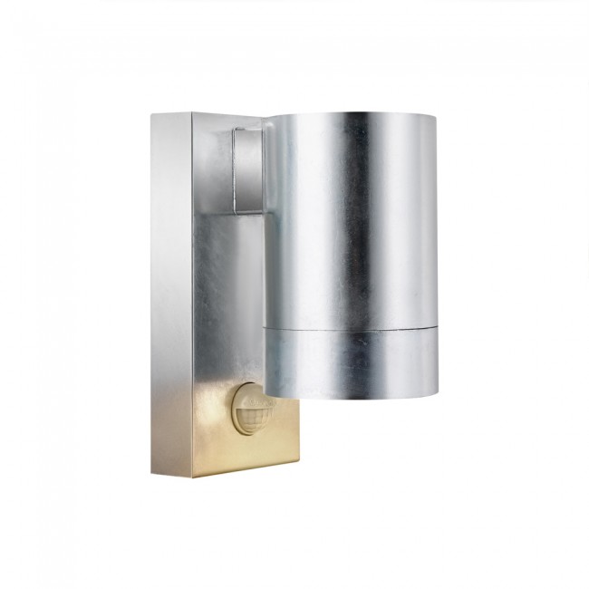 Applique d'extérieur LED Tin Maxi Sensor Galvanisée