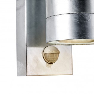Applique d'extérieur LED Tin Maxi Sensor Galvanisée