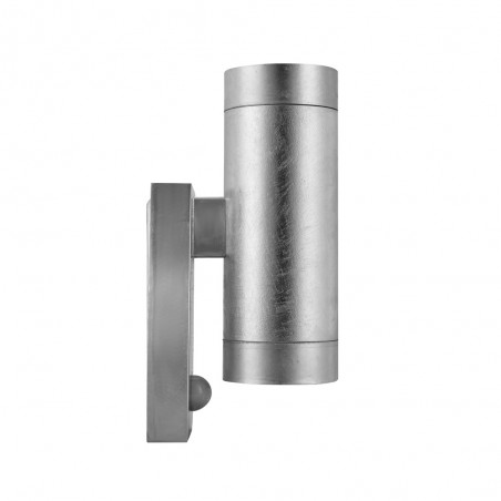 Applique d'extérieur LED Tin Maxi Sensor Galvanisée (2 lumières)