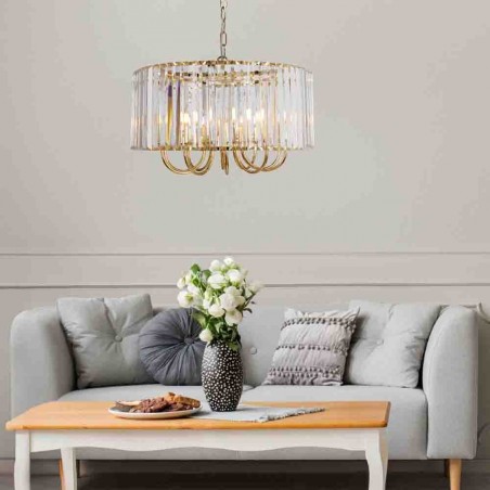 Pendant lamp Paris (10 Lumieres)