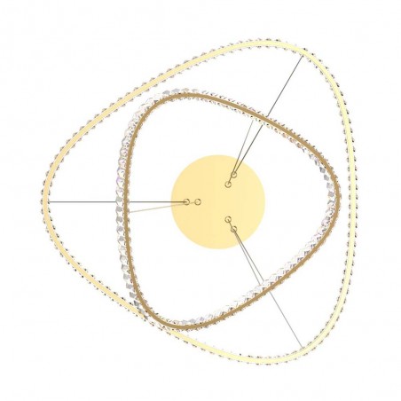Lámpe a suspension LED Athesa CCT (36W)