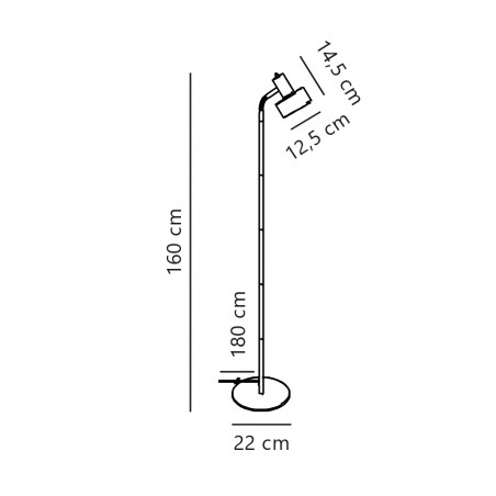 Lampadaire Matis