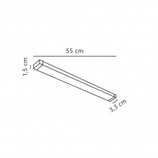 Regletté LED Preston 55 (8W)