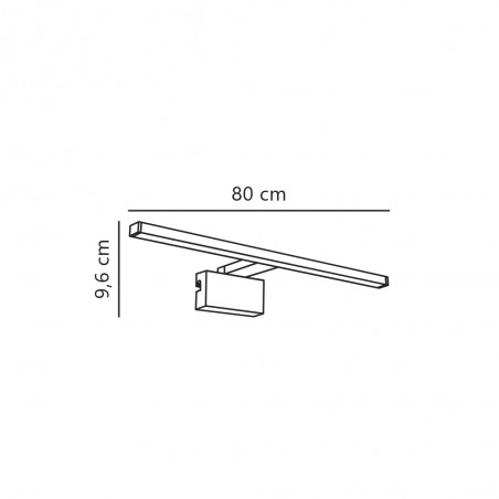 Applique á LED pour bains Marlee 3000K (11.50W)