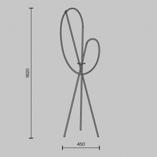 Lampadaire LED Crochet (36W)