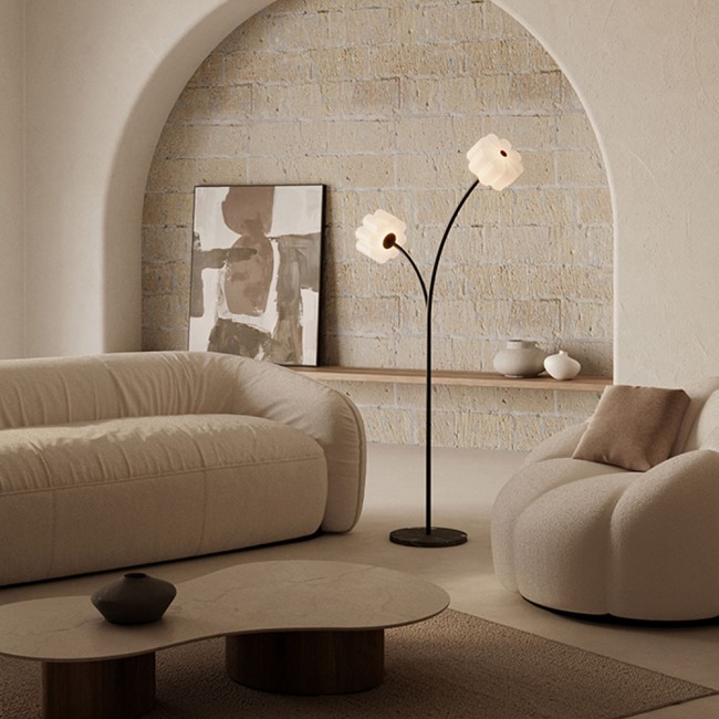 Lampadaire Flow (2 lumieres)