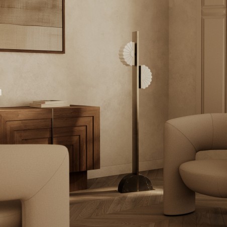 Lampadaire Gina (2 lumieres)