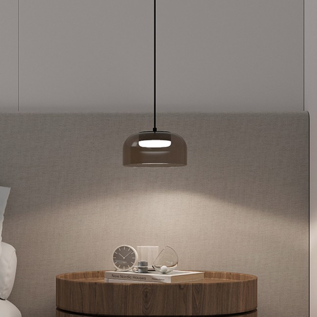 Lampe de plafond LED Ipon Fumeé (10W)