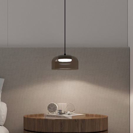 Lampe de plafond LED Ipon Fumeé (10W)
