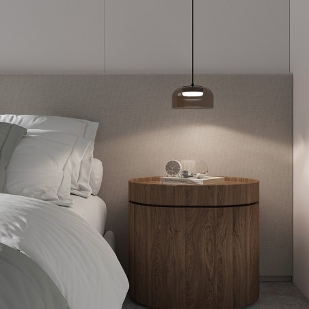 Lampe de plafond LED Ipon Fumeé (10W)