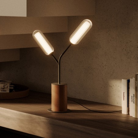 Lampe á poser LED Lari (2x9W)