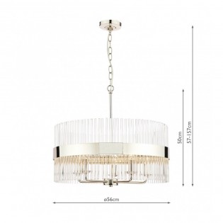 Lampe de plafond Alexa (5 lumieres)