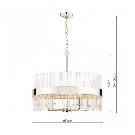 Lampe de plafond Alexa (5 lumieres)