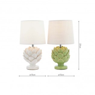 Lot de 2 lampes à poser Artichoke