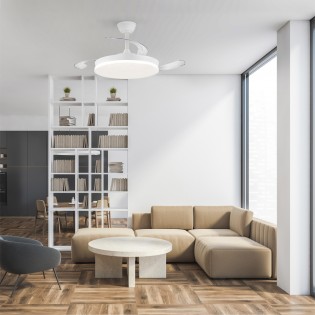 Ventilateur LED avec pales...