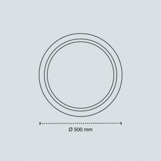 Plafonnier LED Brisa 3CCT Dim (72W)