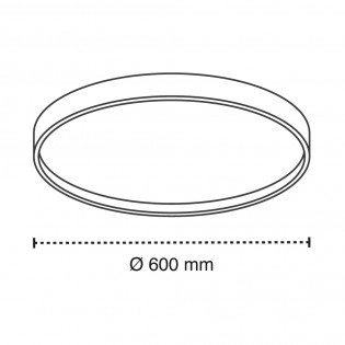 Plafonnier LED Panam 3CCT Dim (80W)