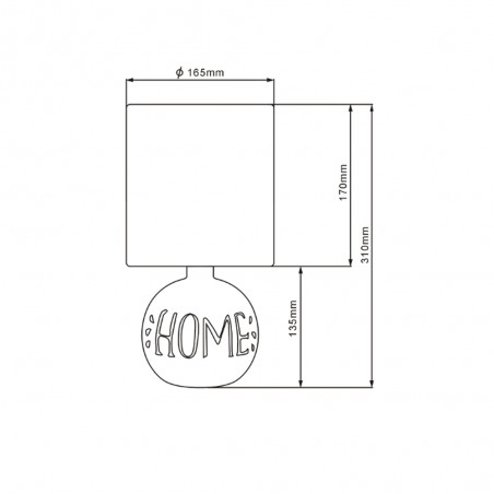 Lampe a poser Esna Home