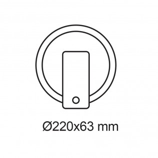 Applique solaire LED d'extérieur avec capteur Onigi (5W)