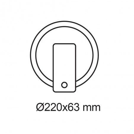 Applique solaire LED d'extérieur avec capteur Onigi (5W)
