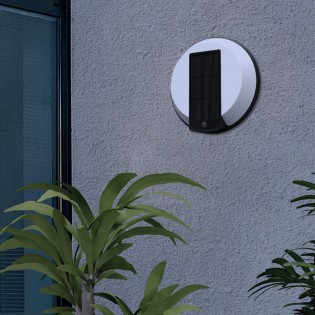 Applique solaire LED d'extérieur avec capteur Onigi (5W)